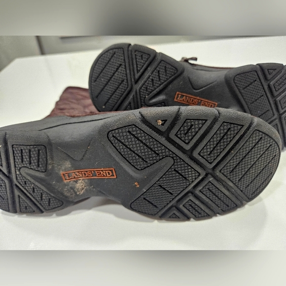 Ladies Brown Suede/ Quilted Winter Boots 9 - Picture 5 of 8